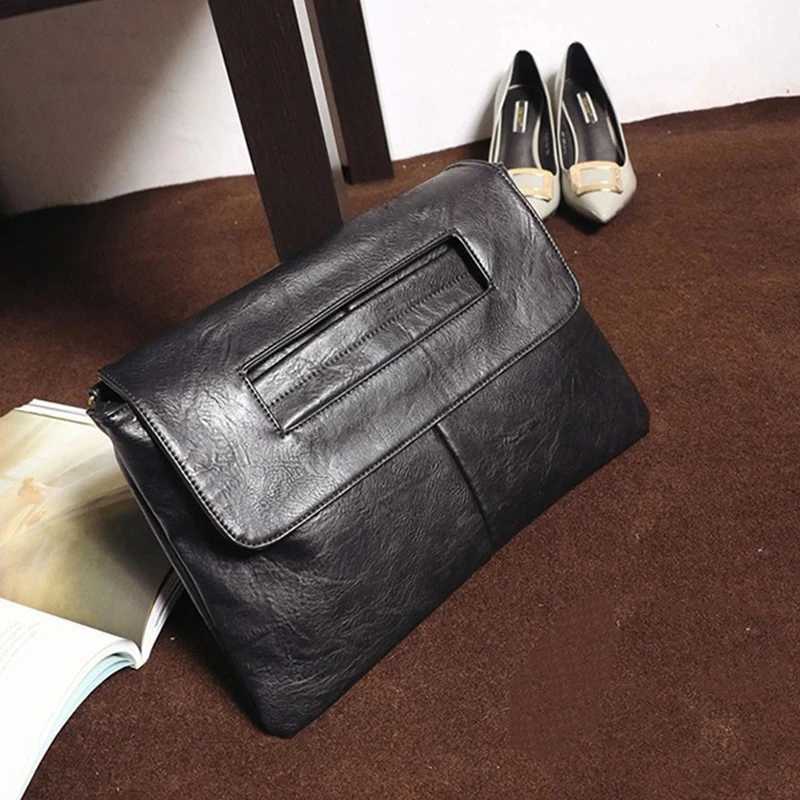 Women Clutch Bag Soft Pu Leather Lady Evening Bags Trend Party Envelope Bag Large Capacity Handbag ClutchesXJ240729