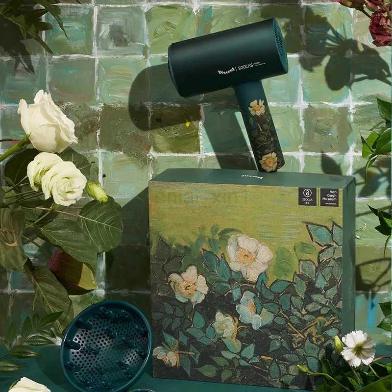 New SOOCAS H5 Anion 1800W Vangogh Hair Dryer Hair Care Negative Ion Home Quick Drying Hair Dryer For Dormitory StudentsY240729