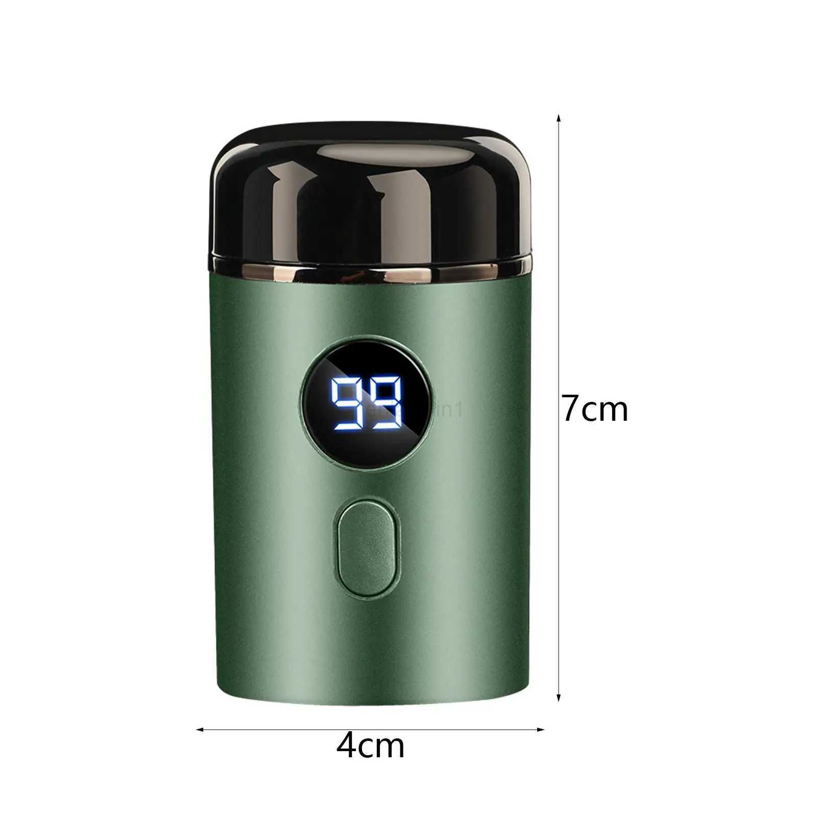 Travel Mens Shaver Removable Pocket Size USB Cordless Portable Shaver for Face Grooming Business Travel Shaves Shaving Car UseY240729