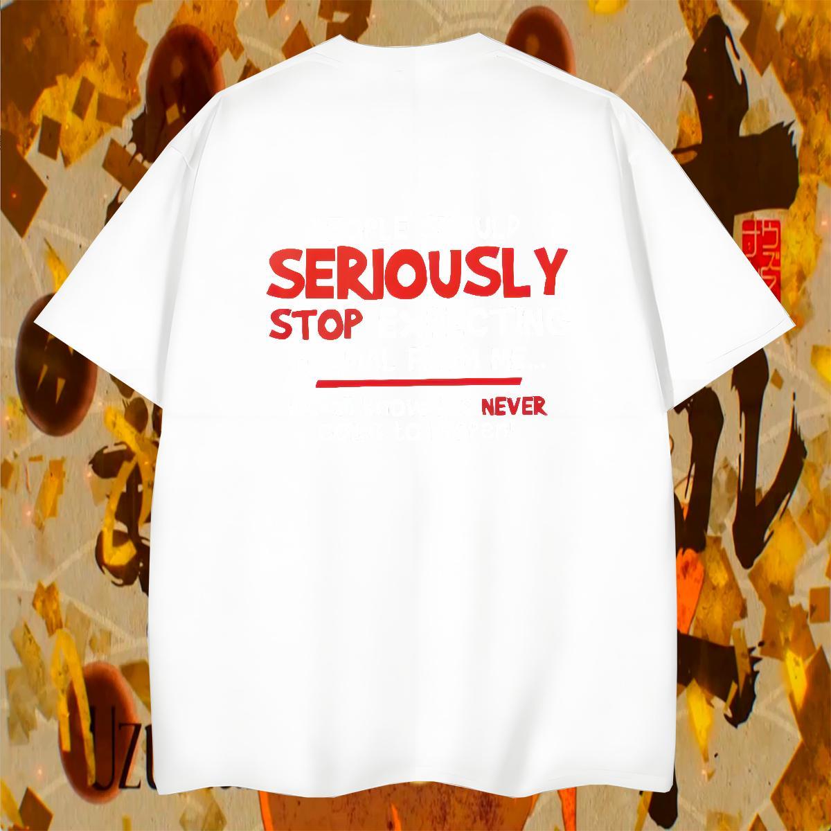 Brand Men Tees 230g 100% Cotton Outdoor letter Cartoon Print O-Neck Short Sleeve Free Shipping Mens T Shirts Tops Tees
