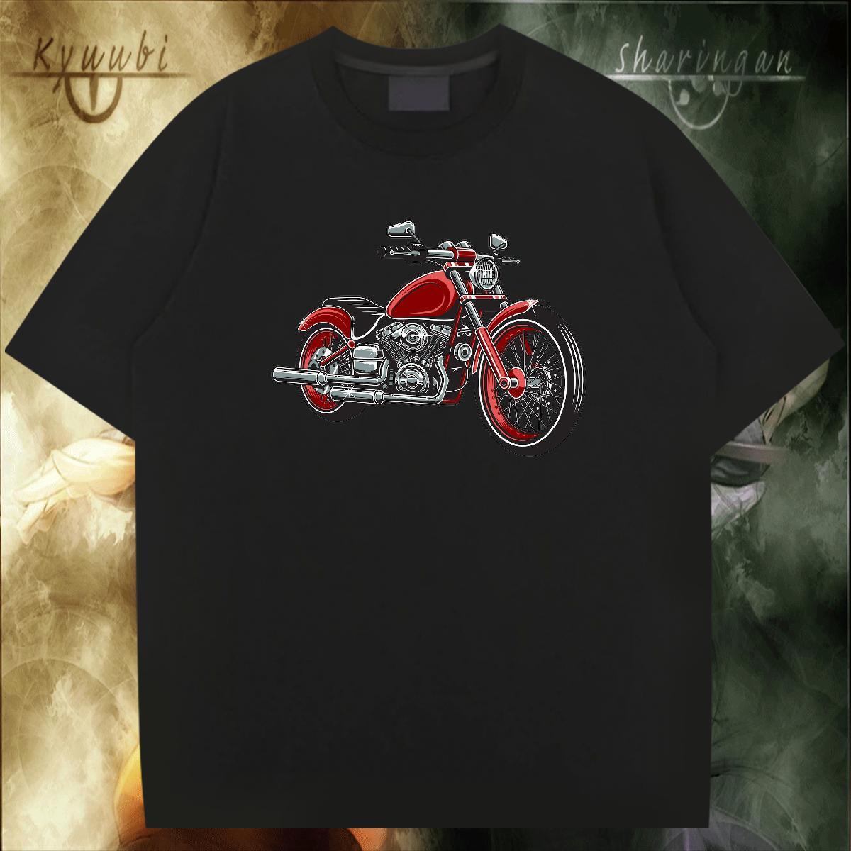Soft Men Tees 230g Cotton Summer Casual Motorcycle Custom Big Size O-Neck Short Sleeve Free Shipping T shirt Top Tees