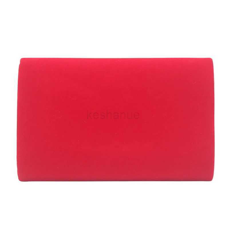 2024 Women Envelope Dinner Bag Single Shoulder Bag Crossbody Bag Velvet Handheld Bag Long Wallet Clutches for Party Wedding XJ240729