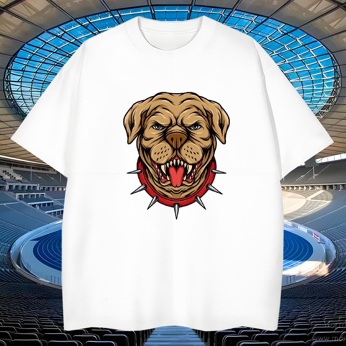 Cool Design Tshirt for Man Woman 100% Cotton 230g Street Casual dog Plus Size Cartoon Breathable Wholesale Man T Shirts Tops Tees