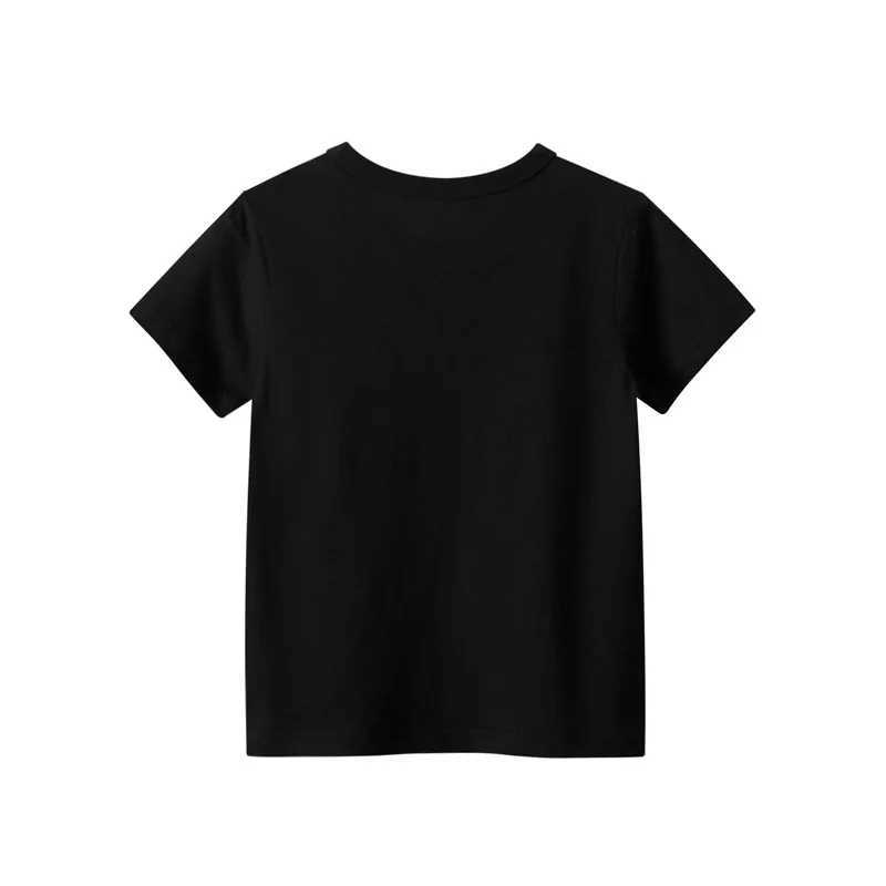T-shirts 1-9T Toddler Kid Tshirt Baby Boy Girl Clothes Summer Infant Loose T Shirt Short Sleeve Basic Tee Top Childrens OutfitL24729
