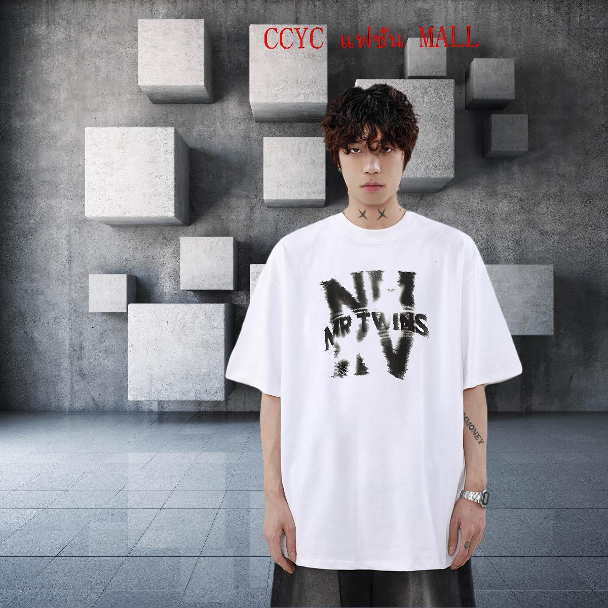High Quality Men Tshirts 230g 100% Cotton Casual letter Custom Print Oversized O-Neck Short Sleeve DIY Man T Shirts Top Tees