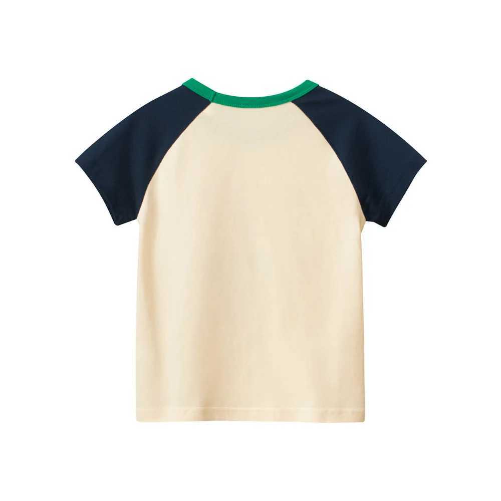 T-shirts 1-9T Toddler Kid Baby Boy Girl Clothes Cotton Infant T Shirt Casual Childrens Basic Tshirt Cute Sweet Tee Top OutfitL24729