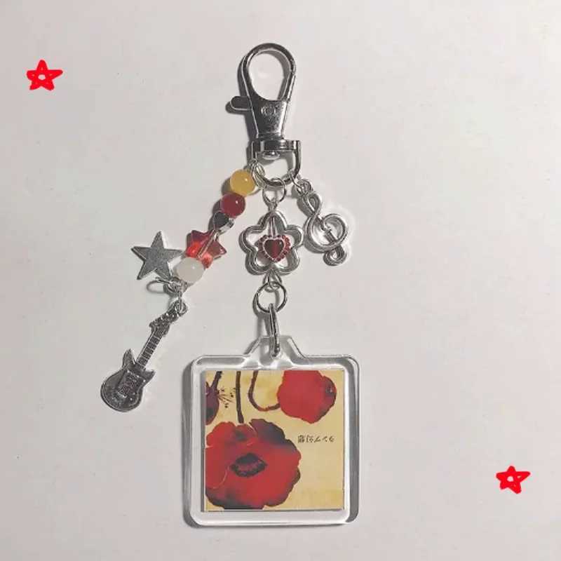Handmade Lamp Genso Album Beaded Keychain Japanese 2000s Style W240808