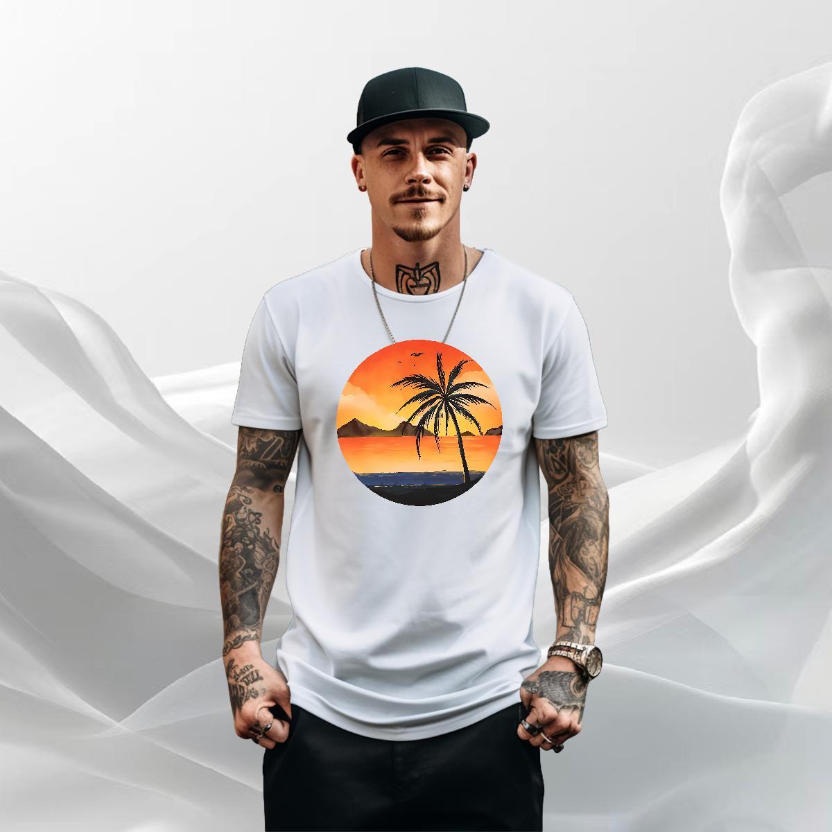 High Quality Men Tops Tees 230g 100% Cotton Hip Hop tree DIY Anime Breathable Short Sleeve Fashion Casual T Shirt For Man Tops Shirt