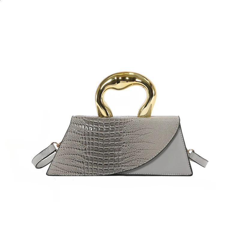 Solid Alligator PU Shoulder and Crossbody Bags Personality Style High Quality Hand Bags for Women 2024 Fashion 240729