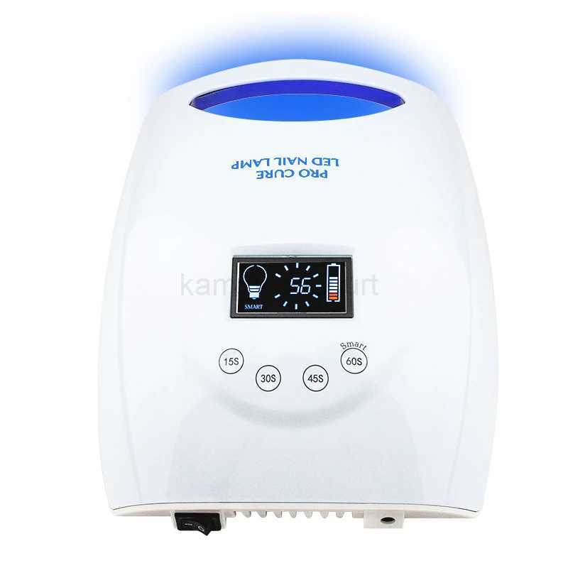 Rechargeable 48W UV LEDNail Lamp for Manicure Wireless Battery Nail Dryer For Curing Gel Polish Cordless Nail Art Tool LightM240729