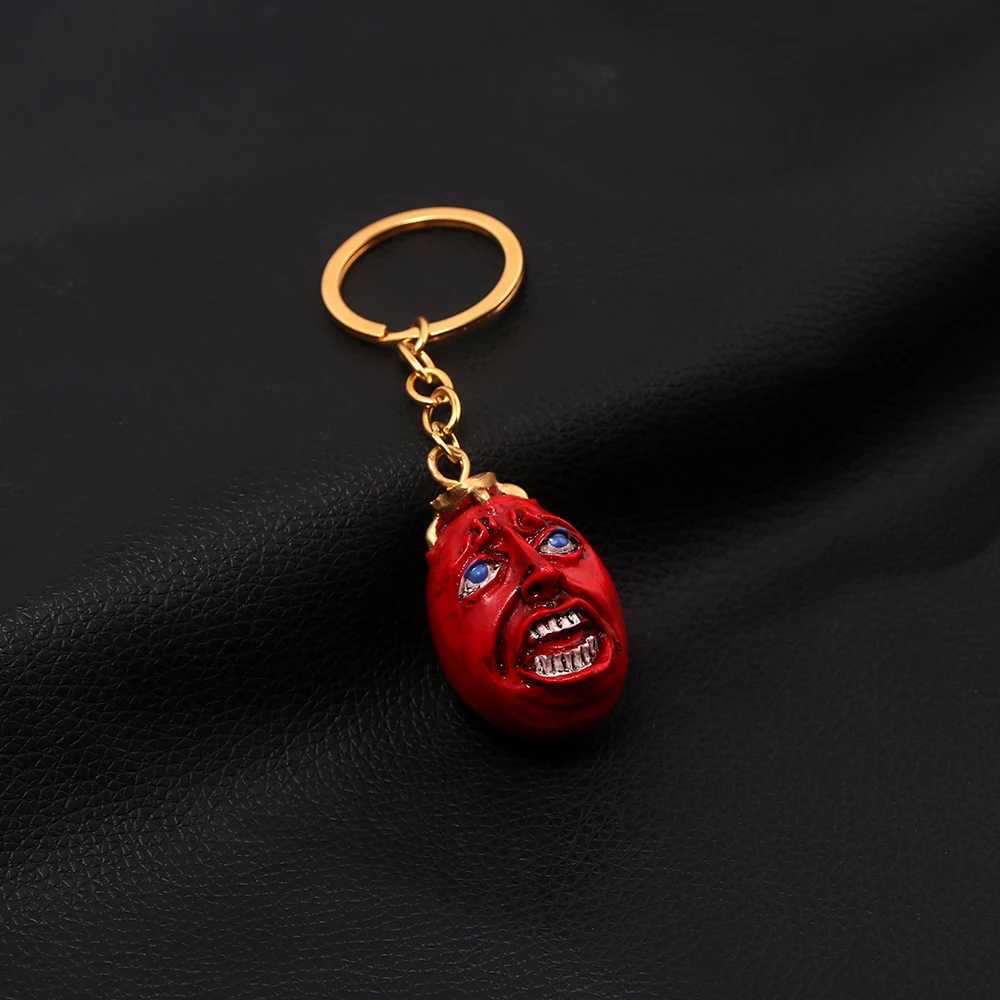 Anime Berserk Behelit Keychain Guts Griffith Egg Of King Pendant Unisex Car Backpack Jewelry Decoration AccessoryL240729