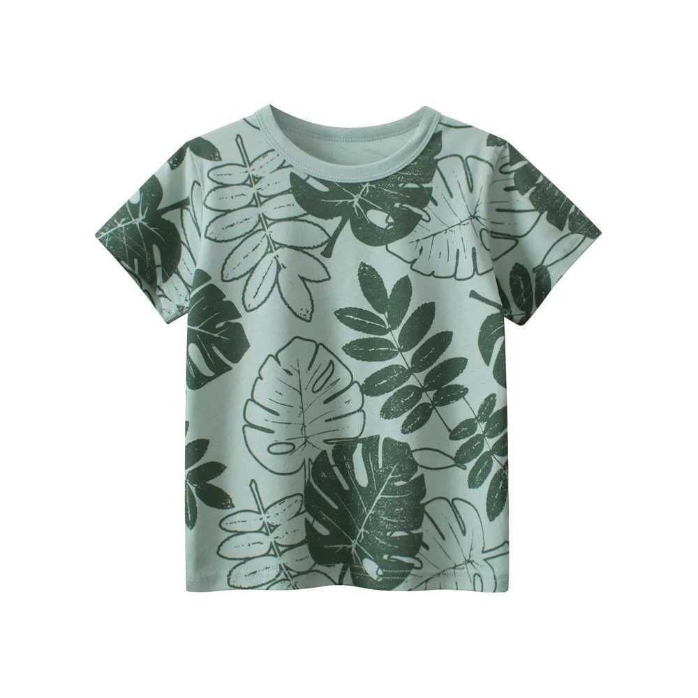 T-shirts 1-9T Toddler Kid Baby Boy Girl Clothes Summer Cotton Infant T Shirt Casual Childrens Tshirt Basic Top OutfitL24729