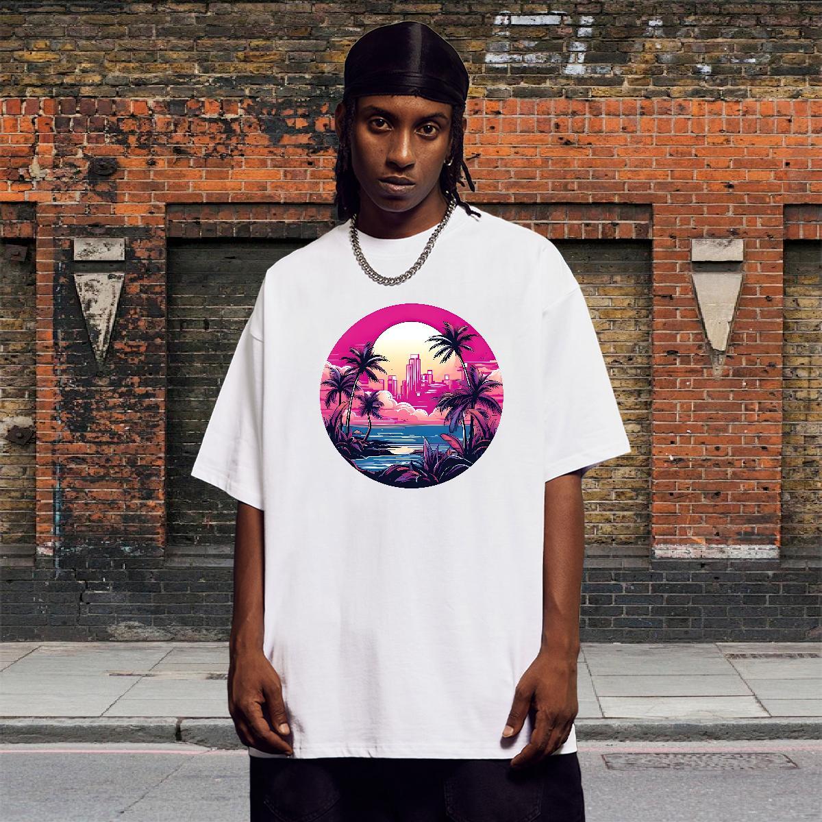 Designer Men Clothes T-Shirt 230g 100% Cotton Outdoor high-rise Oversized Crew Neck Fashion T Shirt For Man Polos