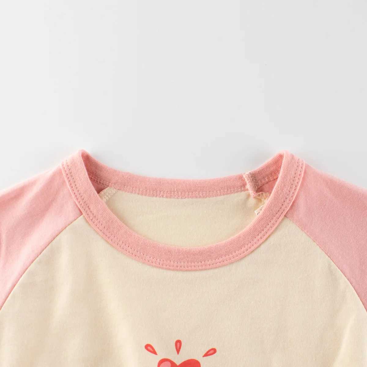 T-shirts 1-9T Toddler Kid Tshirt Cotton Girls Tshirt Summer Clothes Short Sleeve Infant Basic Top Casual Cute Sweet OutfitL24729