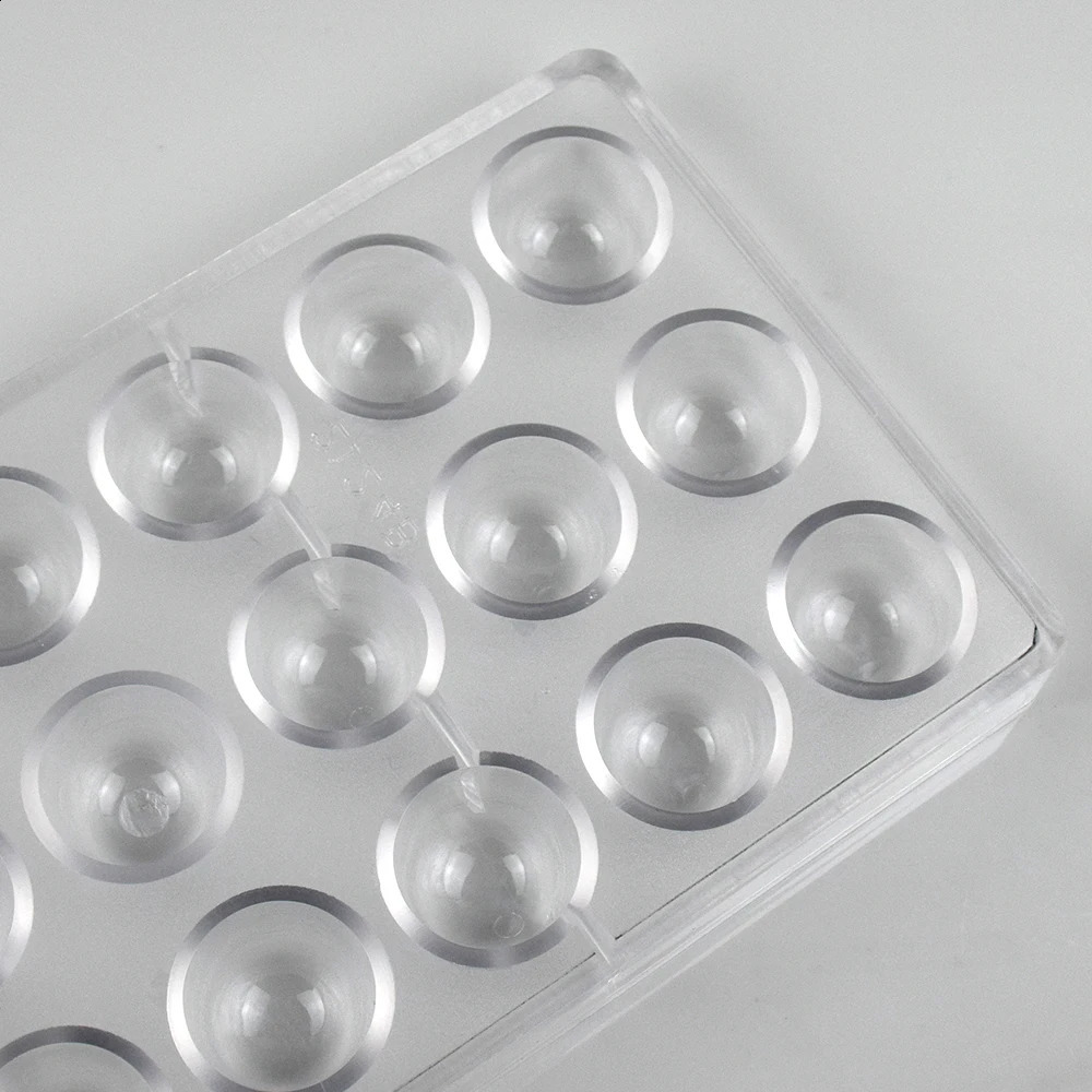 4Pcs Set Polycarbonate Chocolate Molds Bullet Shape Candy Bonbons Mould Professional Baking Pastry Confectionery Tools 2124B 240729