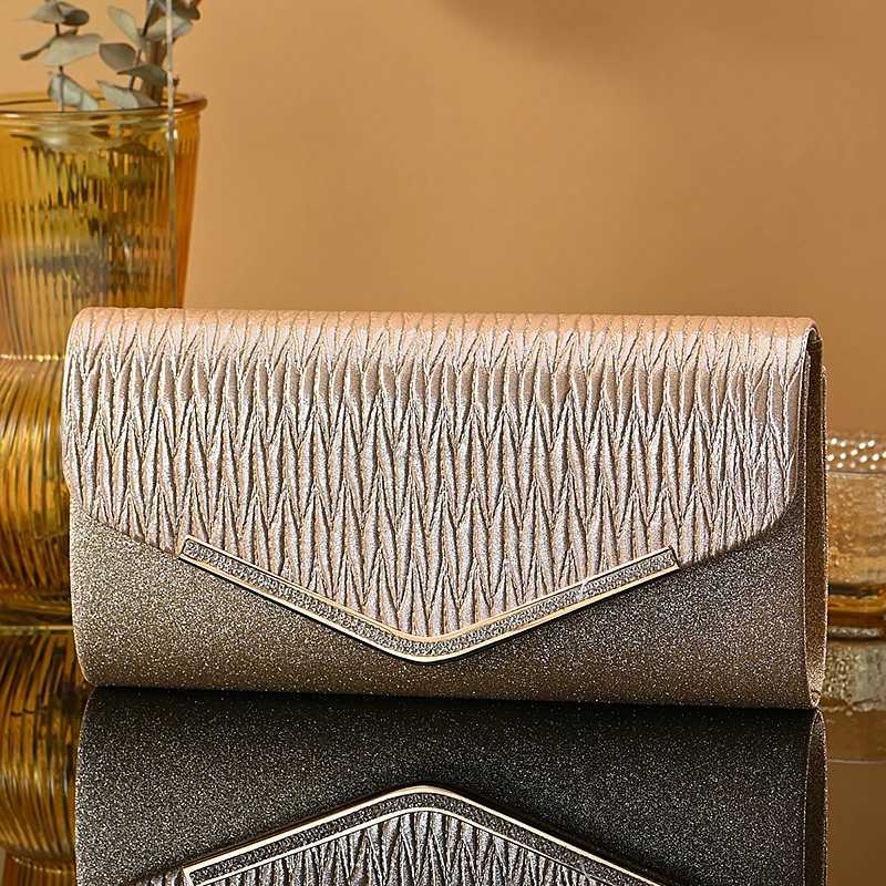 New style synthetic leather clutch bag party evening bags fashion womens purse mobile phone handbags chain shoulder bagXJ240729