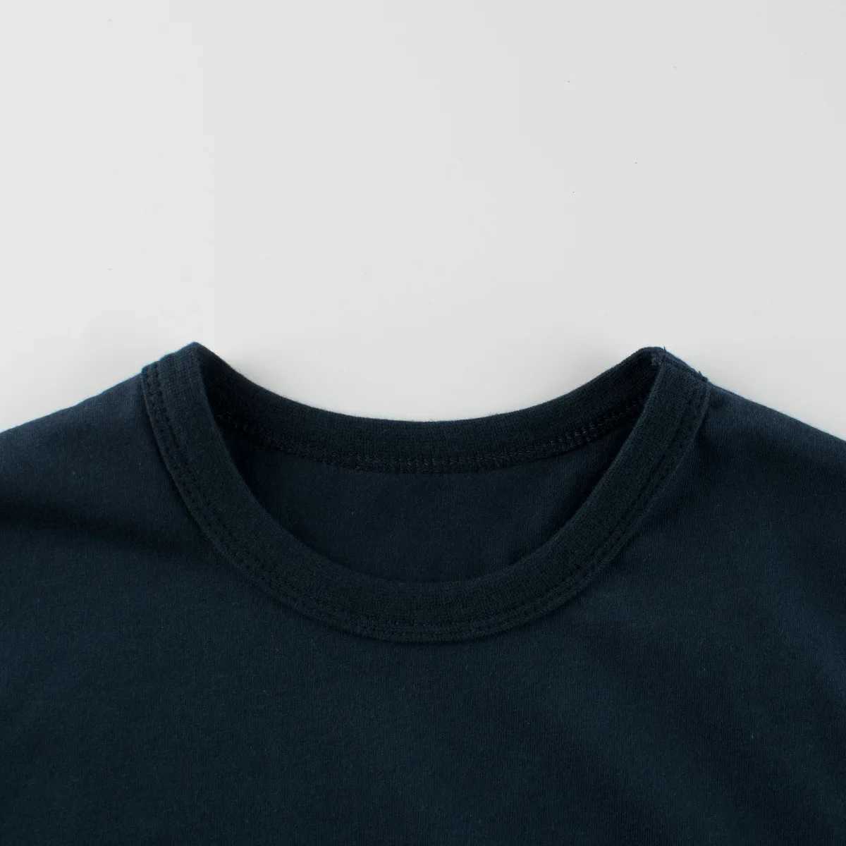 T-shirts 1-9T Cotton Boys T Shirt Toddler Kid Baby Summer Clothes Short Sleeve Loose Tee Top Infant Basic Tshirt OutfitL24729