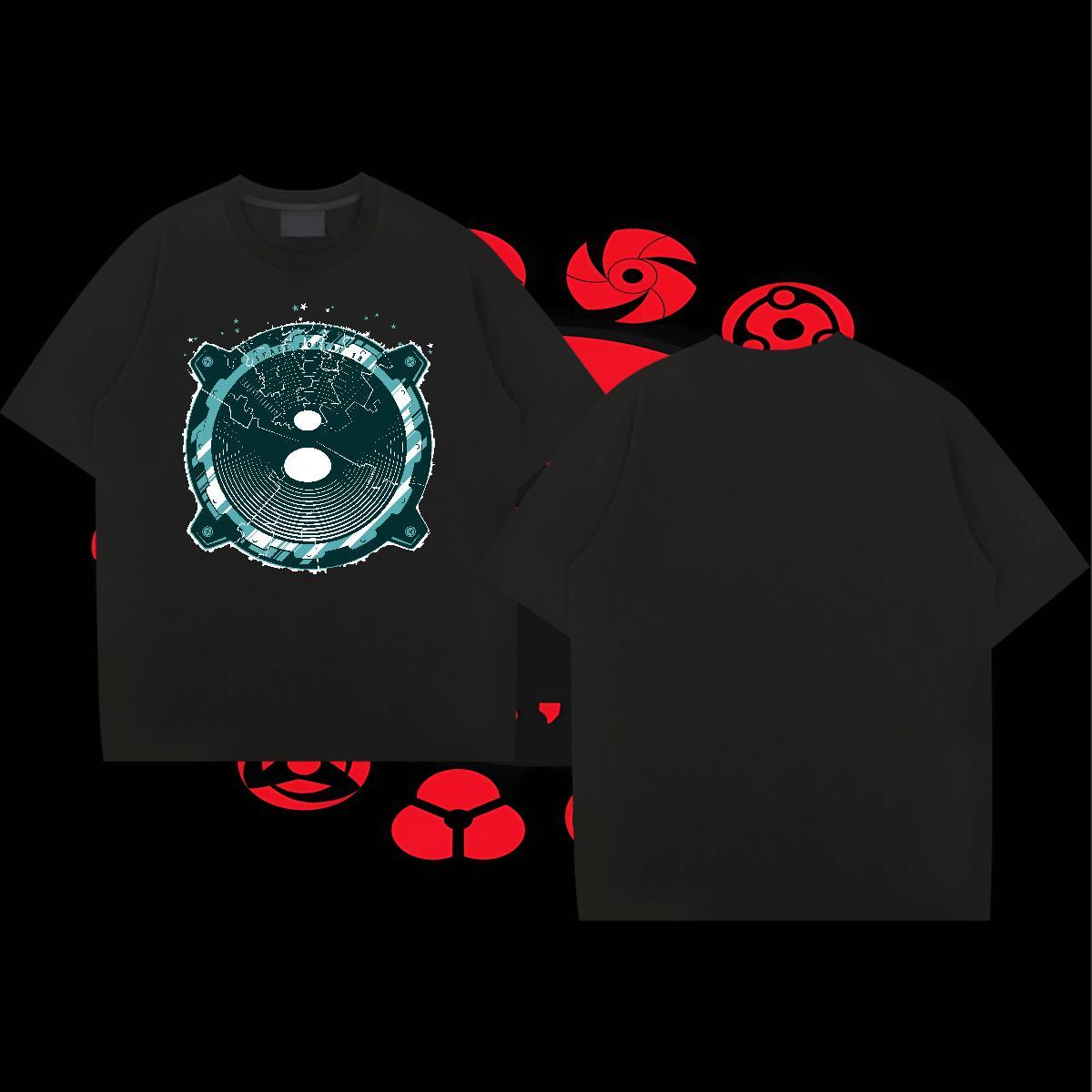 Soft Mens Tshirts 100% Cotton 230g Hip Hop ET Custom Anime Breathable Short Sleeve New T shirt Polos