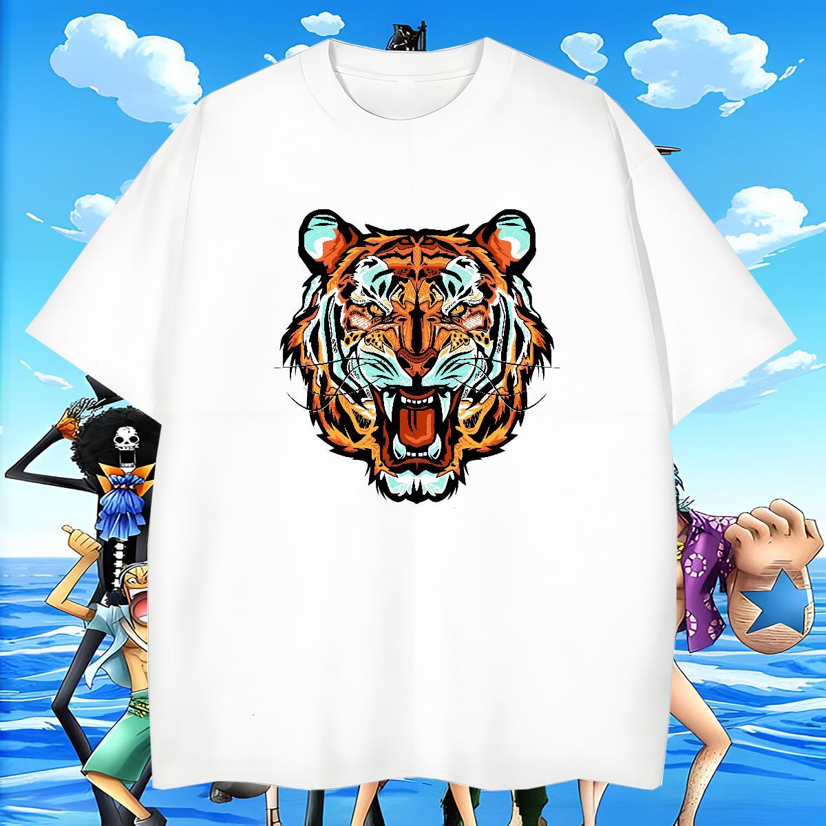 Cool Couples T Shirts 230g Pure Cotton Daily Outfit ferocity Custom Print Plus Size Round Neck Short Sleeve Customized Men T Shirts Tees Shirts