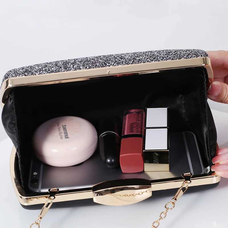 Luxury Womens Cross Bag Red Diamond Clutch Designer Handbag Evening Purse Sparkling Crossbody Shoulder Messanger Party Bag 2023XJ240729