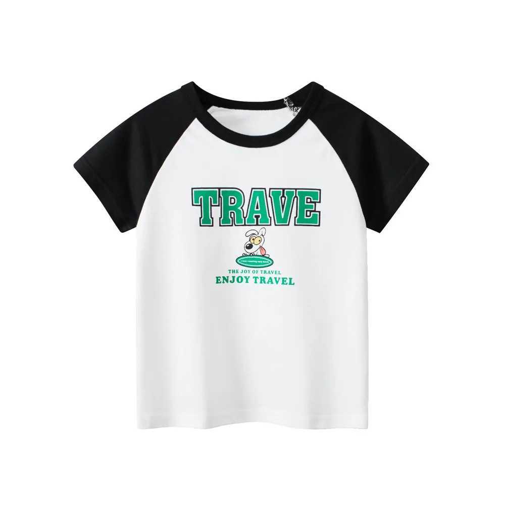 T-shirts 1-9T Toddler Kid Tshirt Baby Boy Girl Clothes Short Sleeve Basic T Shirt Infant Tee Top Casual Loose OutfitL24729