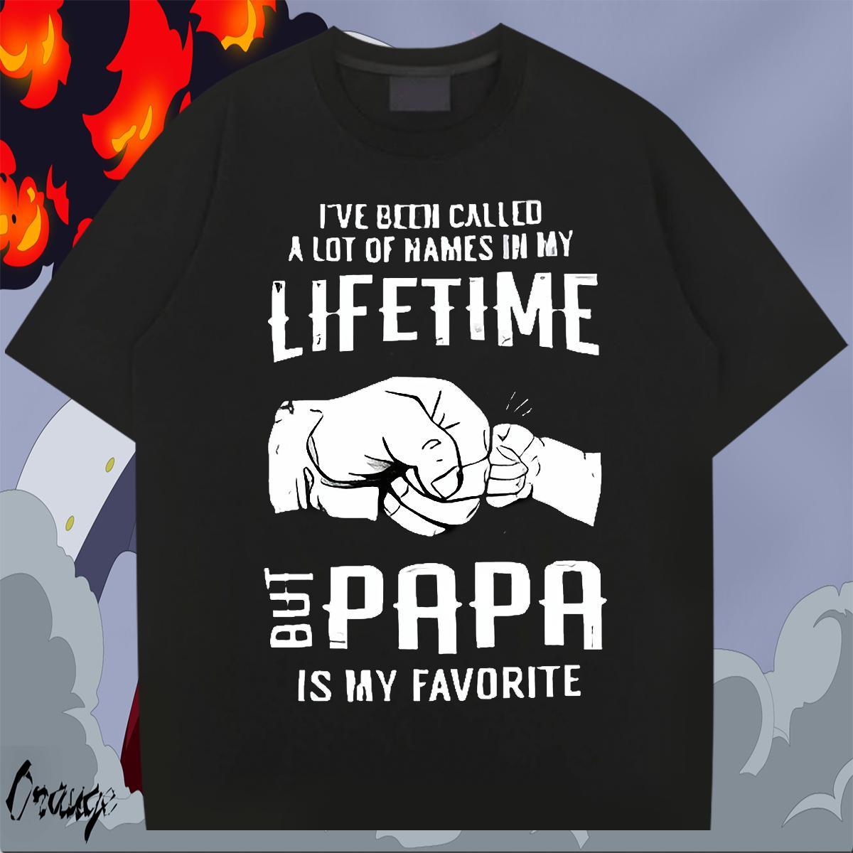 Comfortable Men Tops Tees 230g Cotton Outdoor letter Cartoon Print Breathable Short Sleeve 2024 T Shirt For Man Tee Shirt