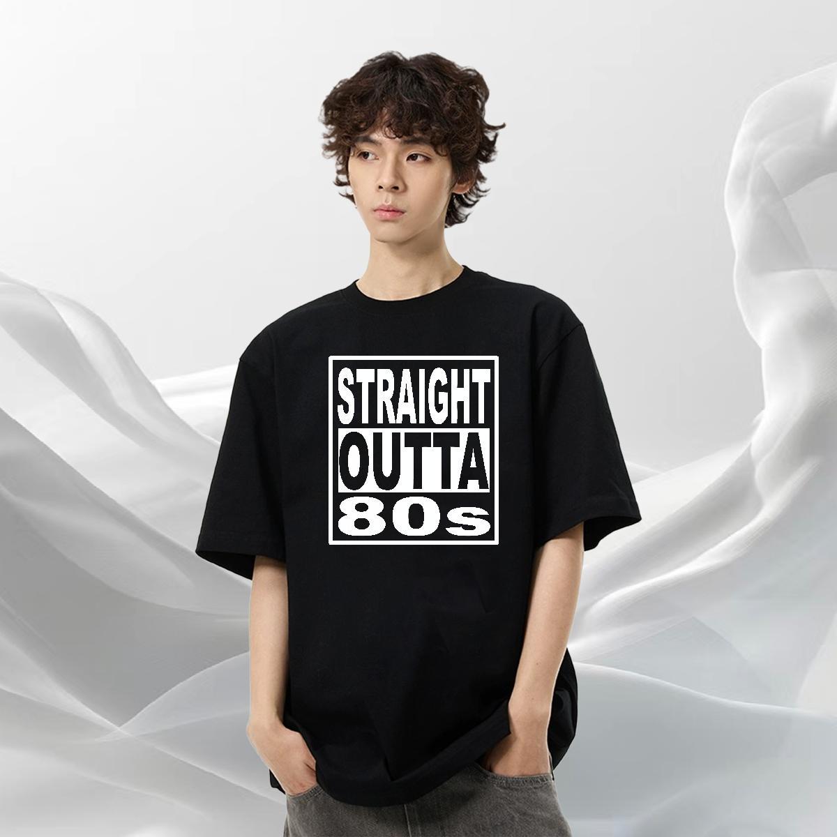 Cool Men Tshirts 230g Cotton Home Outdoor letter Oversized 3XL 4XL Breathable Crew Neck 2024 DIY Mens T Shirts Tee Shirt