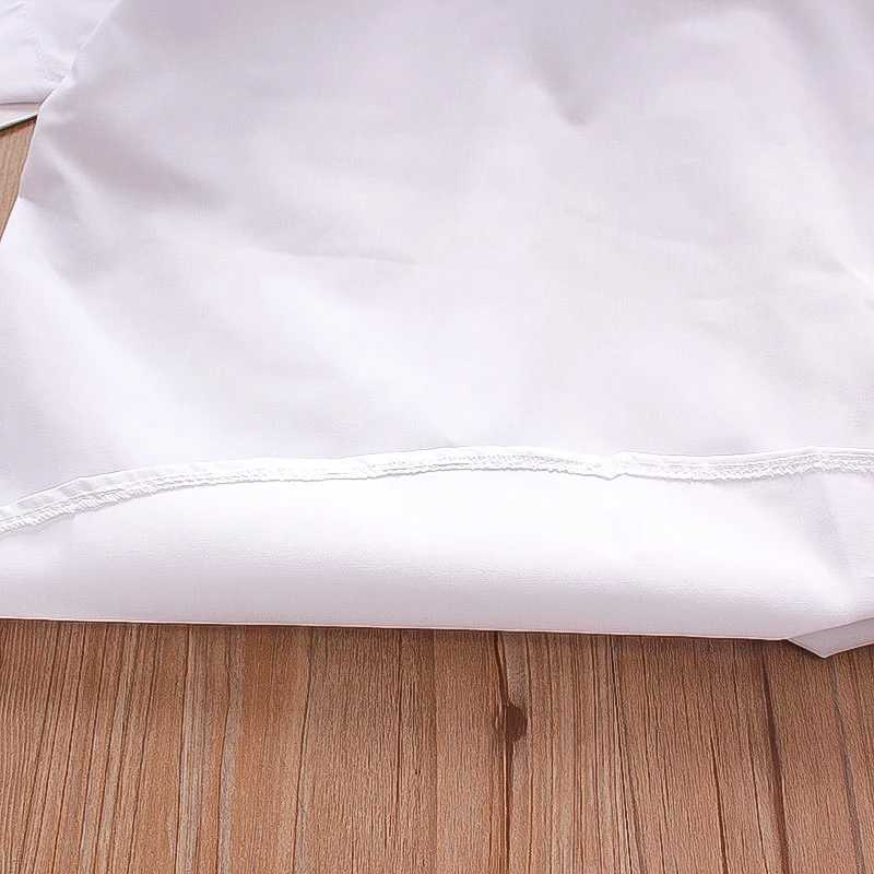 Flip collar pocket design baby shirt summer new boy baby short sleeved solid color boy childrens clothingW240729