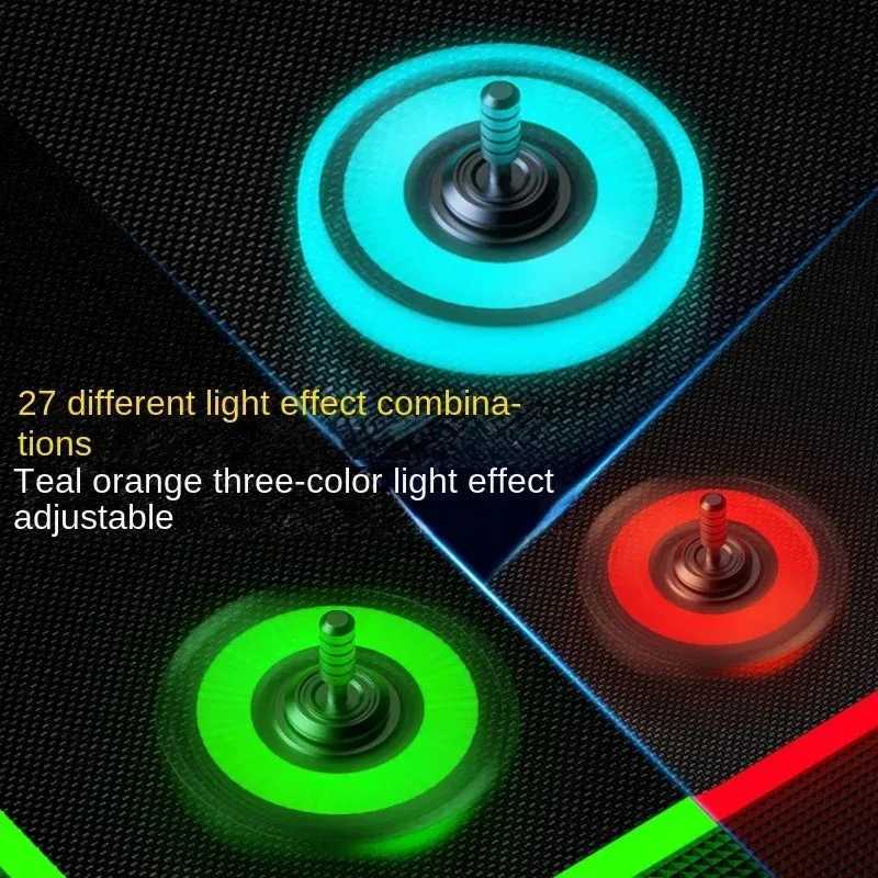 Fidget Toys Metal Hand Spinner Desk EDC Gyro Luminous Gyro scope Stress ADHD Relief Creative Toys for Men Adults Kids AntiestresM240729