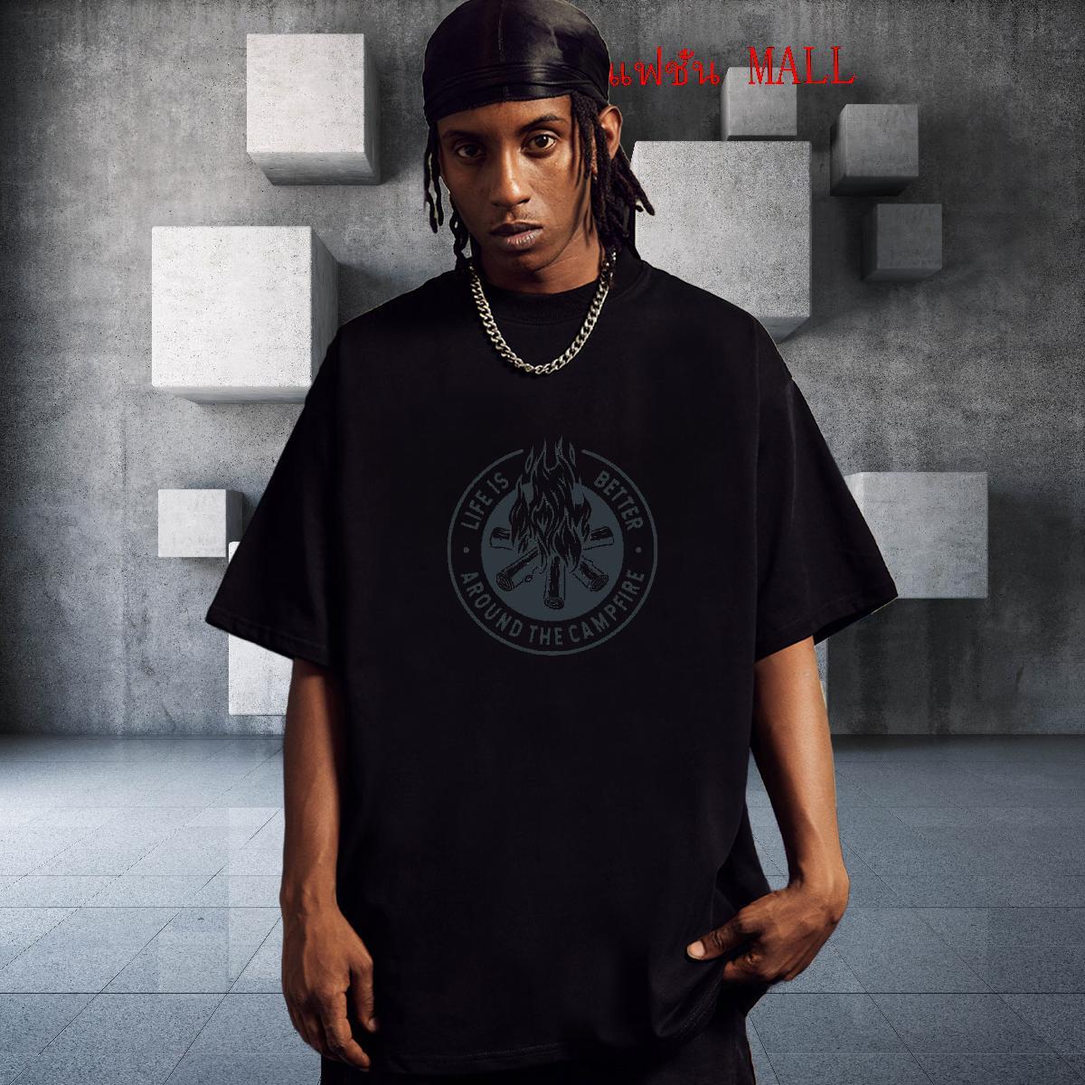 Unisex Men Tshirts 230g Pure Cotton Daily Outfit letter DIY Logo Oversized Breathable Crew Neck New T-Shirts Tops