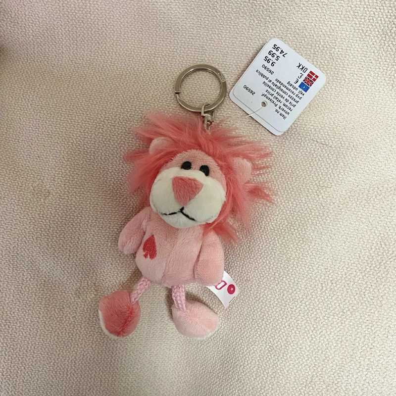 Funny Cute Stylish Soft Keychains Cartoon Popular Cartoon Little Animal Bag Pendants Plush Doll Couple Keychains Bag Pendant NewL240729