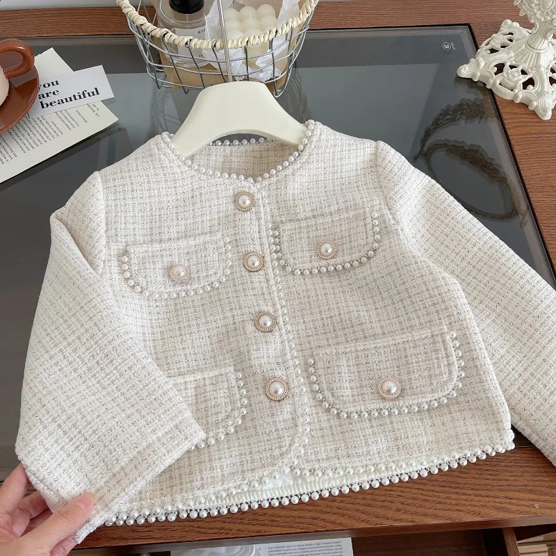 Girls Suits Spring Long Sleeve Princess CoatSkirt Fashion Korean Children Clothing Two Piece Set Girls Outfit Sets 2 3 4 5 6 7Y 240729