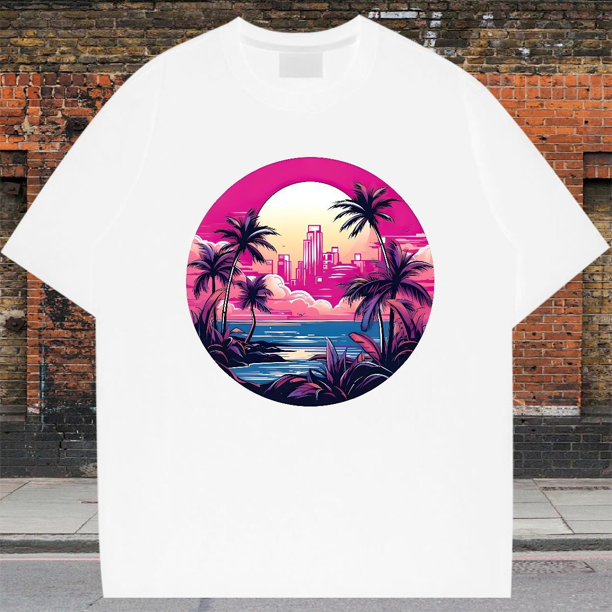 Designer Men Clothes T-Shirt 230g 100% Cotton Outdoor high-rise Oversized Crew Neck Fashion T Shirt For Man Polos