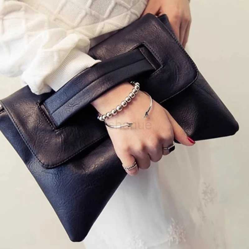 Women Clutch Bag Soft Pu Leather Lady Evening Bags Trend Party Envelope Bag Large Capacity Handbag ClutchesXJ240729