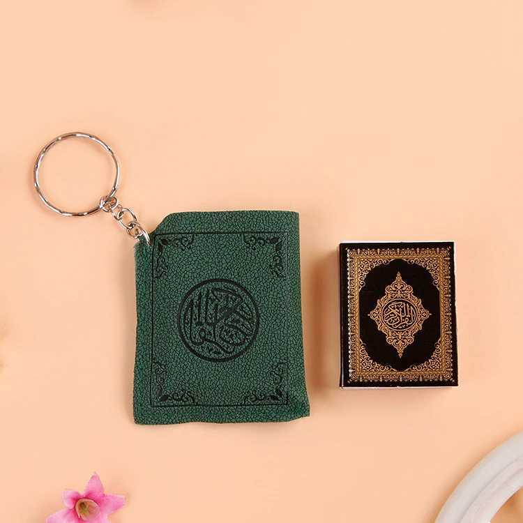 Keychain Quran Book Cool Cute Car Bag Key Ring Mini Fashion Wholesale Islam GiftL240729