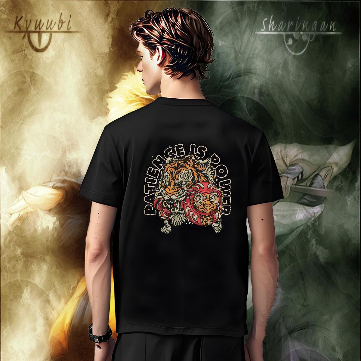 Wholesale Mens Tshirts 230g Pure Cotton Sport tiger Customized Breathable Soft New Arrival T shirt Tees Shirts