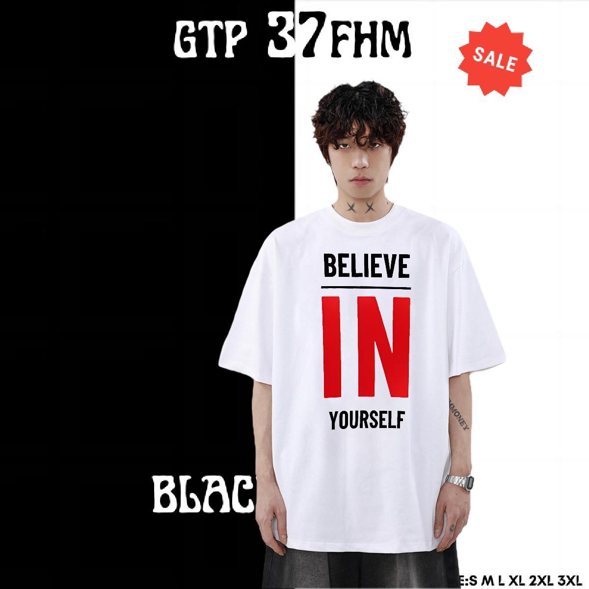 Free Shipping Men Clothes T-Shirt 230g 100% Cotton Casual letter Anime Breathable Short Sleeve 2024 New Mens T Shirts Polos
