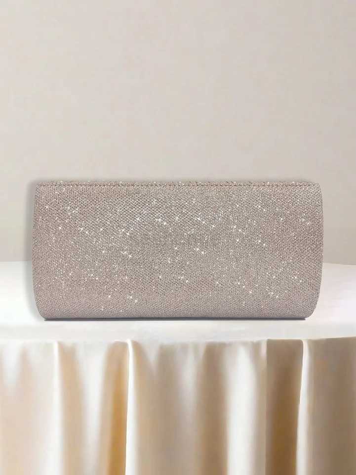 Charming Elegant Sophisticated Quiet Sequined Clutch Rhinestone Stylish Luxurious Shiny Glitter Evening bagXJ240729