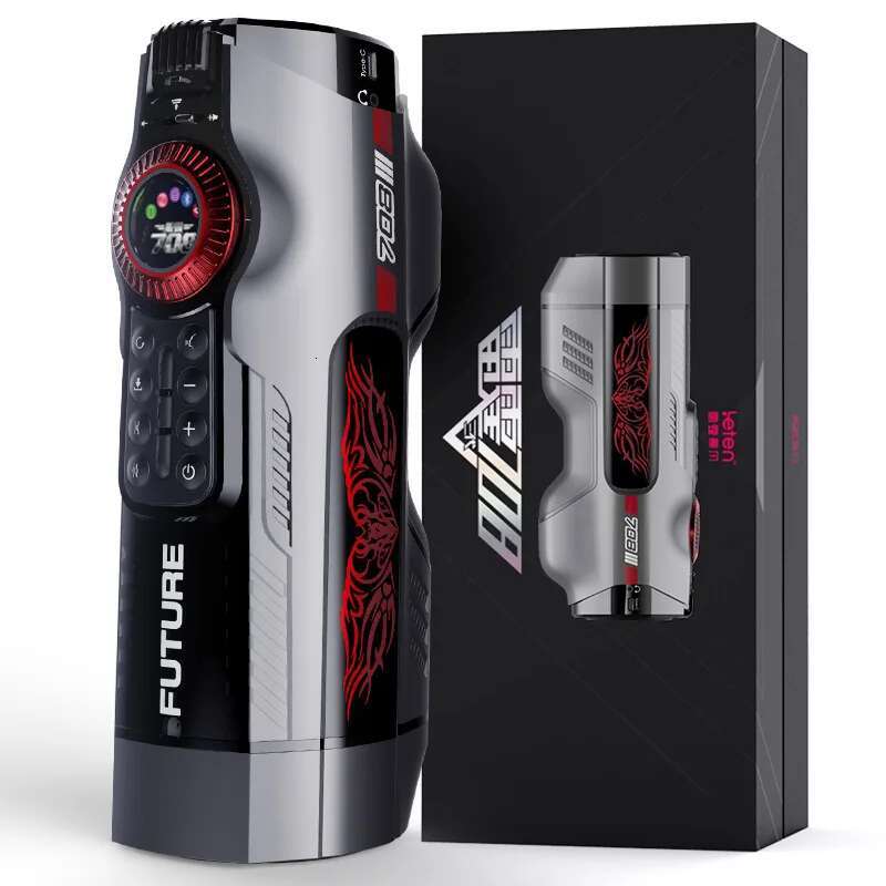 New Leten Future 708 III Totem Male Automatic Masturbation Oral Sex Toys Telescopic Smart Voice Heating Adult Men Sex Machine