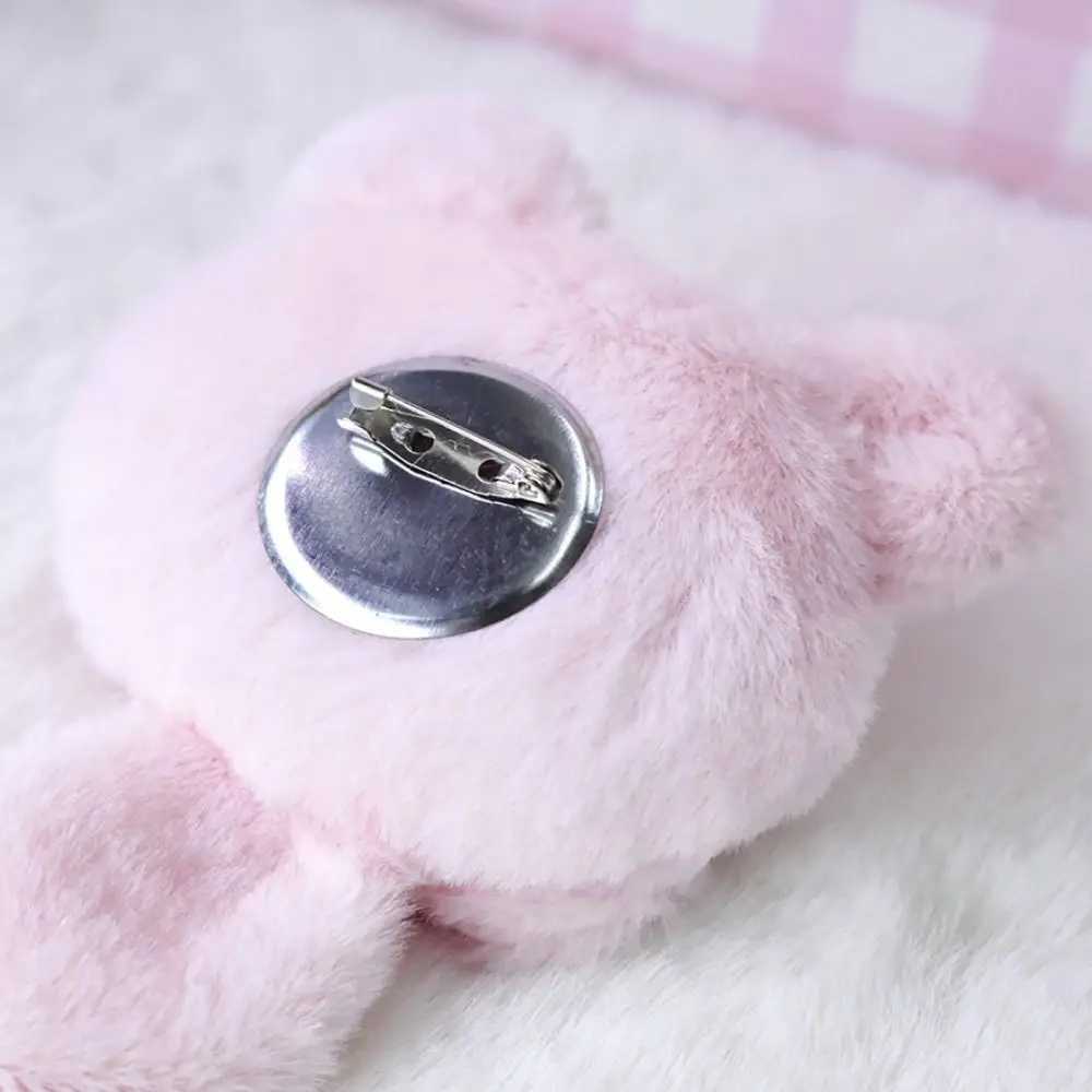 Kawaii Soft Stuffed Animal Little Cat Keychain Plush Bag Car Pendant Keychain DIY Trinket Kids Stuffed Animal ToysL240729