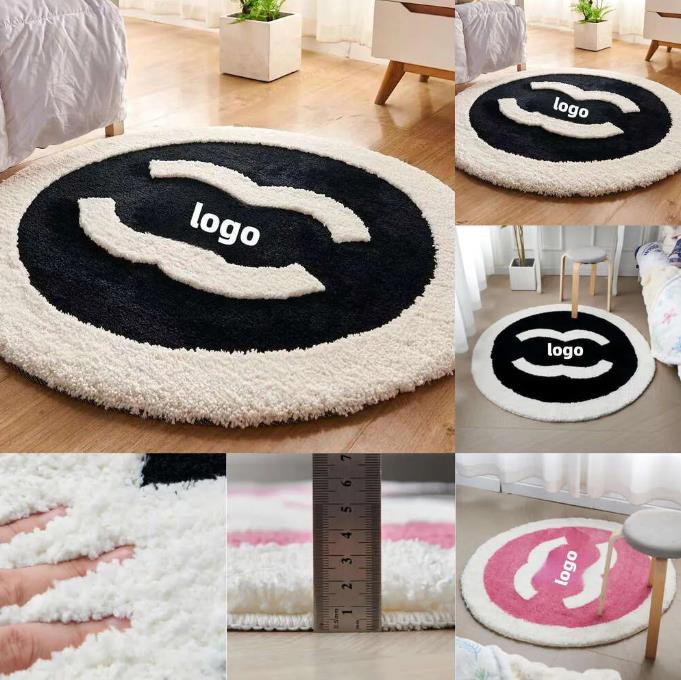 Designer Rug Non-slip Hine Washable Edge Advanced Carpet Floor Mat Living Bedroom Coffee Table Sofa Bedside Room Dirt Resistant Blanket