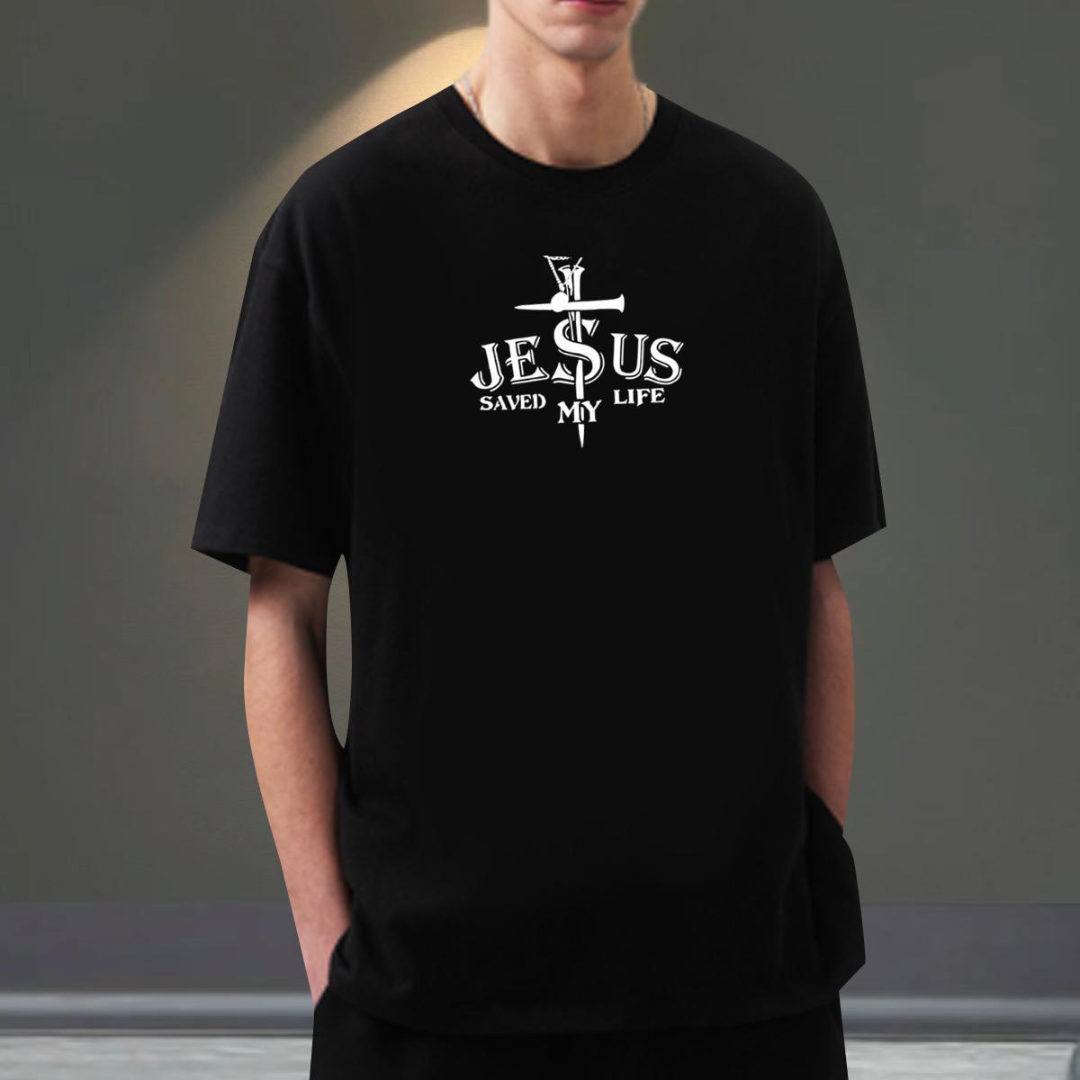 Soft Men Tshirts 230g 100% Cotton Casual Beach letter Black White Crew Neck Breathable 2024 T Shirts Men Tops Tees