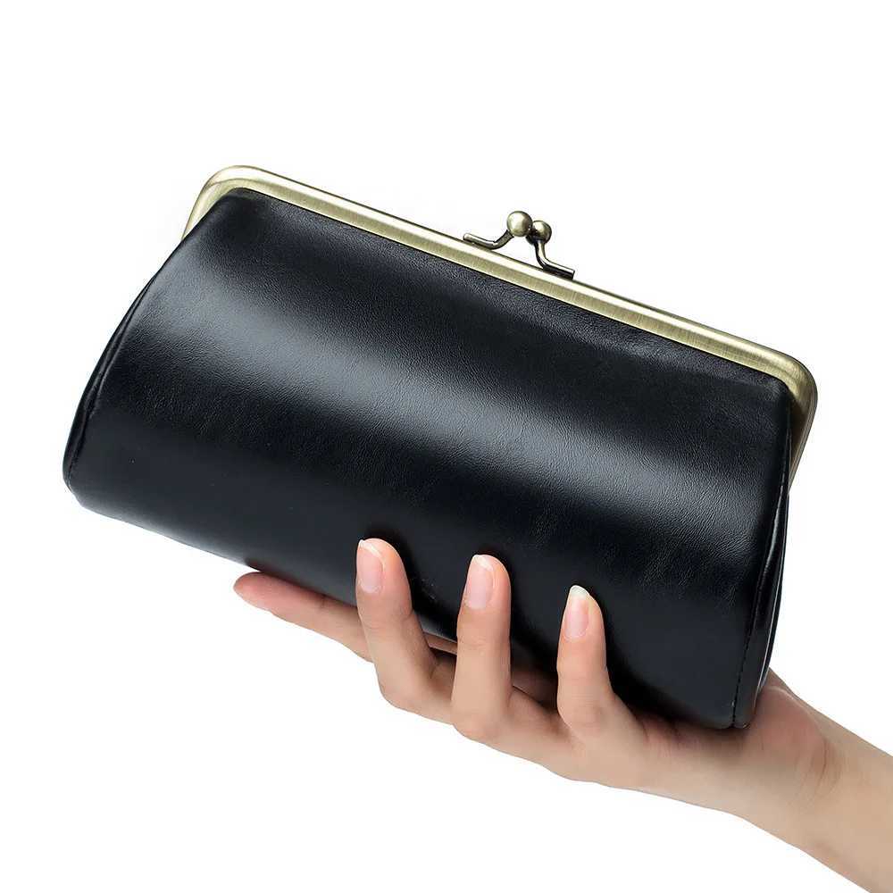 URBAN MASTER Elegant Clutch Vinho Bags for Women Genuine Cow Leather Ladies Vintage Purses and Handbags Casual Party ClipXJ240729