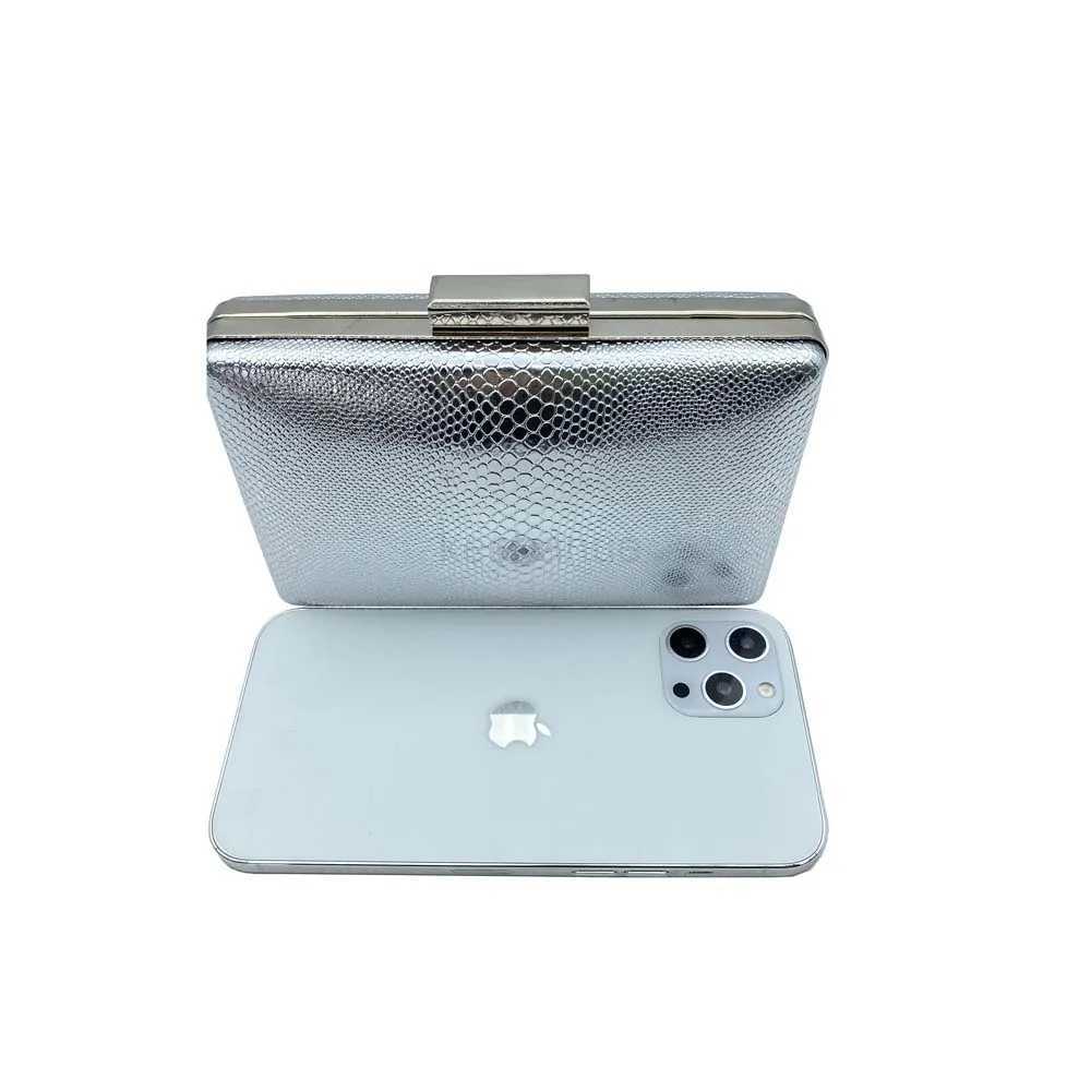 Wholesale Black Silver Gold Clutch Purse For Women Evening Wedding Ladies Party Bag Fashion HandbagXJ240729