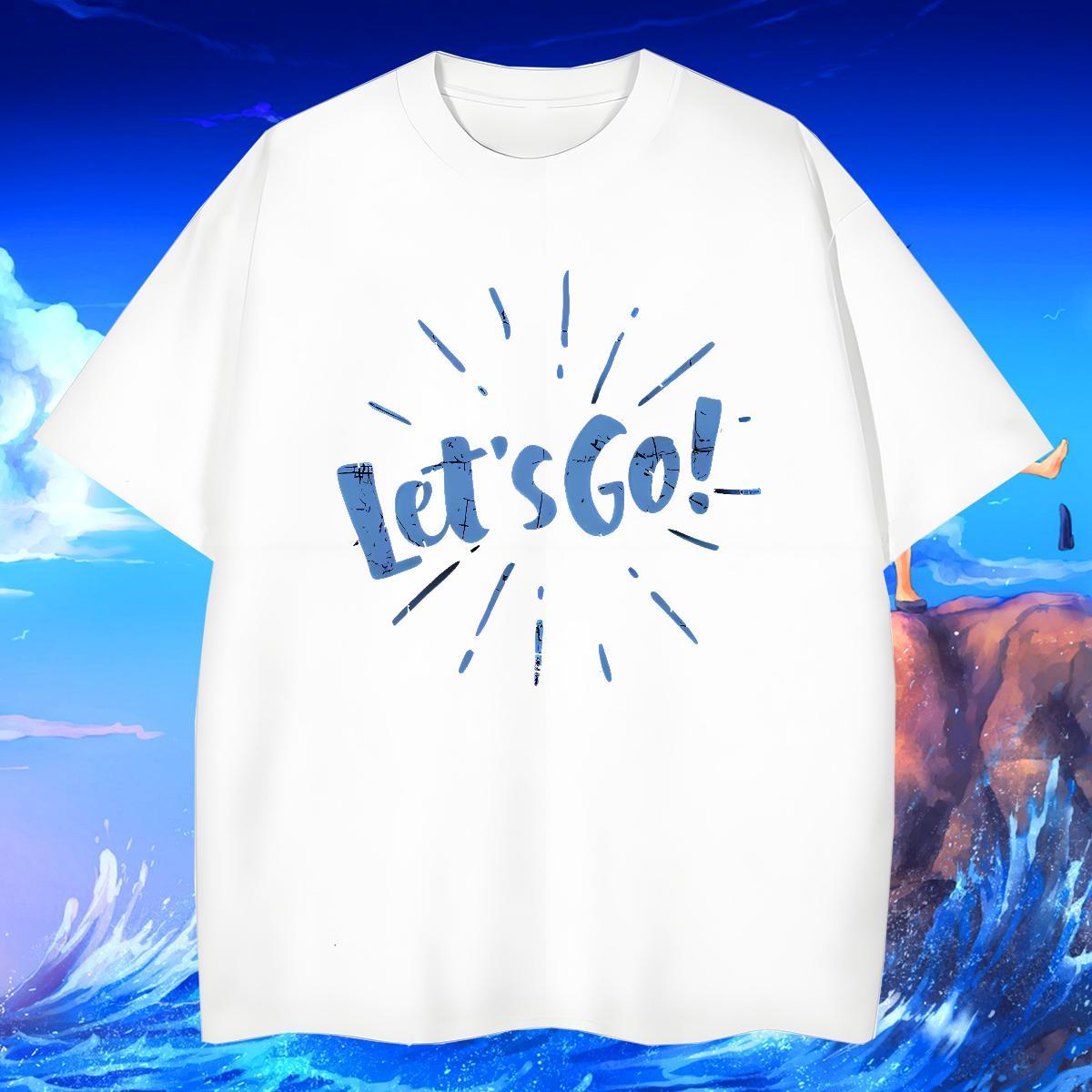 Free Shipping Men Clothes T-Shirt 100% Cotton 230g Outdoor letter Custom Big Size O Neck Short Sleeves Customized Man T Shirts Top Tees