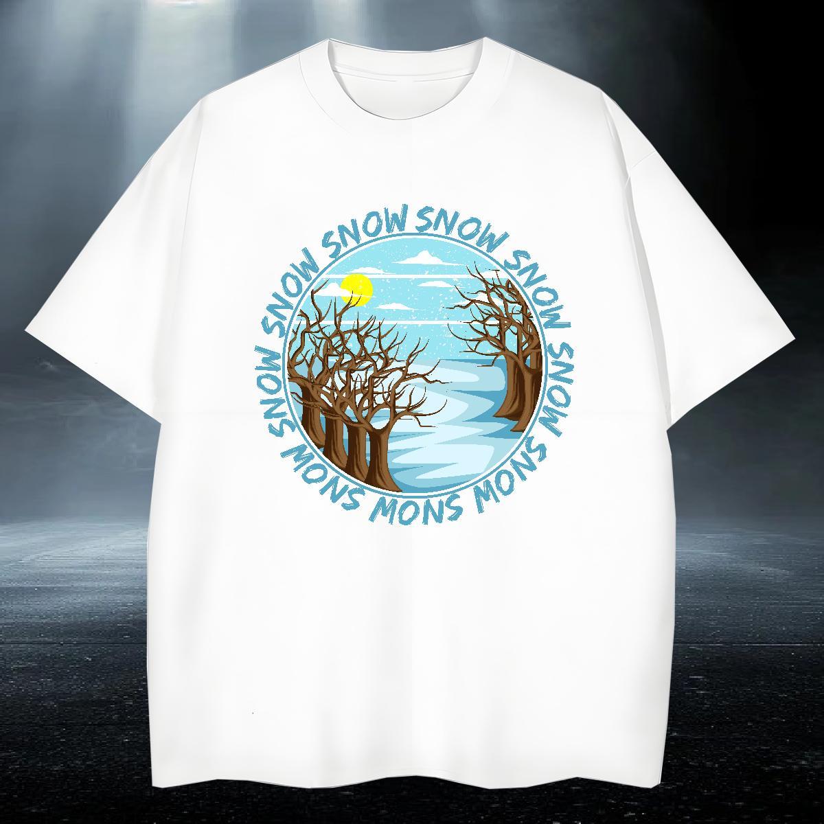 Loose Couples T Shirts 230g Cotton Street Casual sea Oversized 4XL Breathable Crew Neck Factory Direct T Shirt For Man Wear