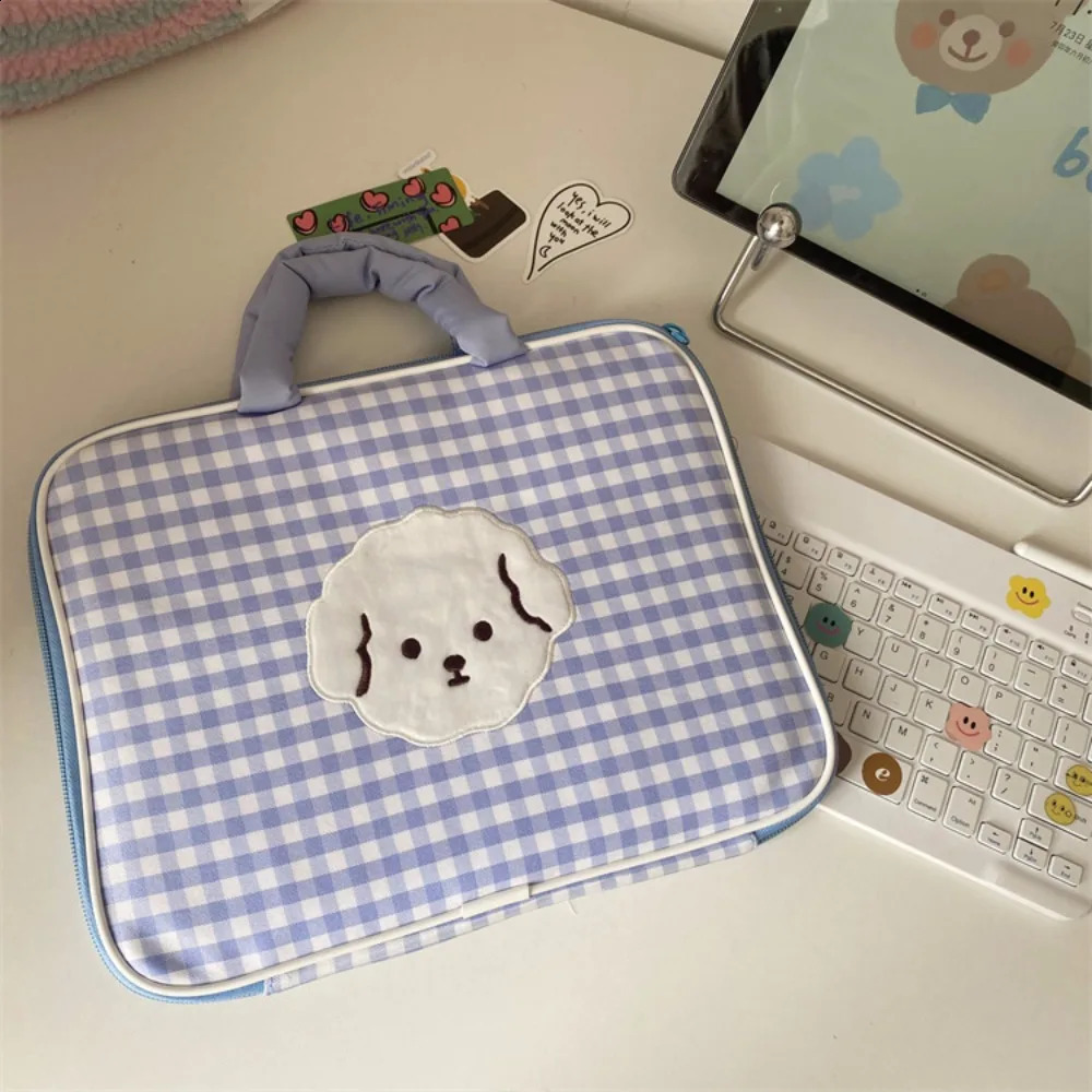 Cute Laptop Bag Sleeve Handbag 11 12 13.3 13.6 14 inch Table Cover Bags Computer Bags for Macbook Air 13.3 iPad Pro 10.5 11 12.9 240903