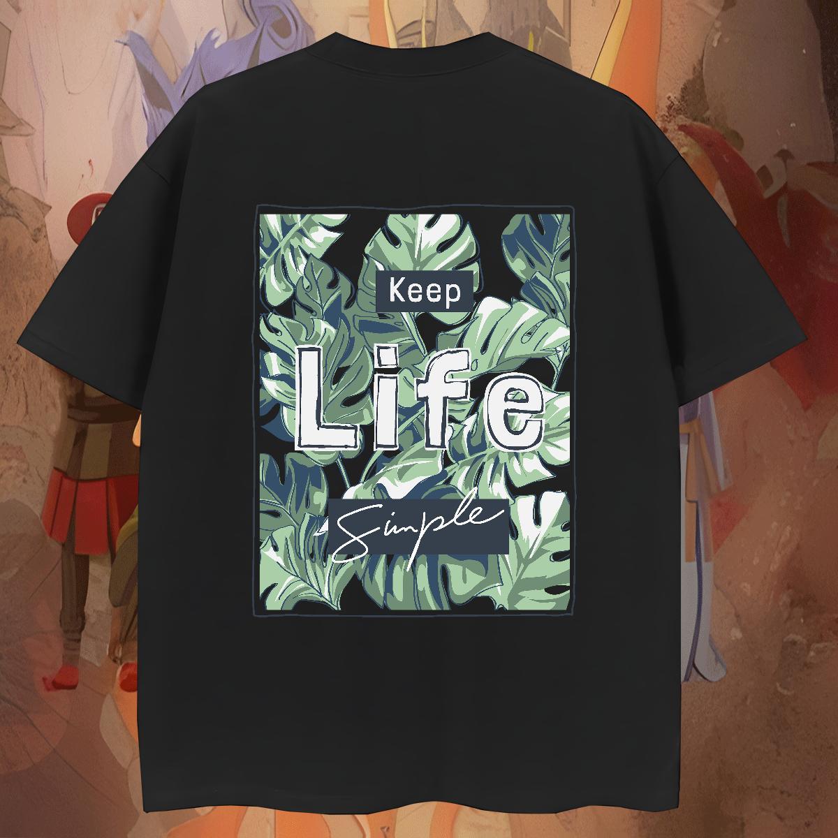 Popular Men Clothes T-Shirt 230g 100% Cotton Daily Outfit tree DIY Logo Oversized Round Neck Short Sleeve 2024 Summer T shirt Tee Shirt