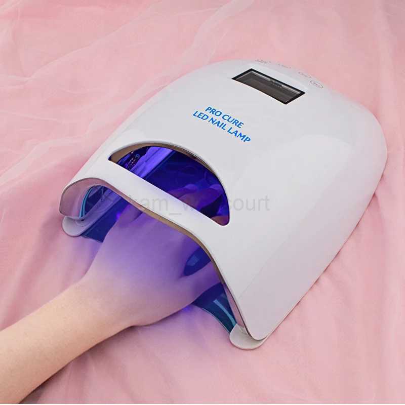 Rechargeable 48W UV LEDNail Lamp for Manicure Wireless Battery Nail Dryer For Curing Gel Polish Cordless Nail Art Tool LightM240729