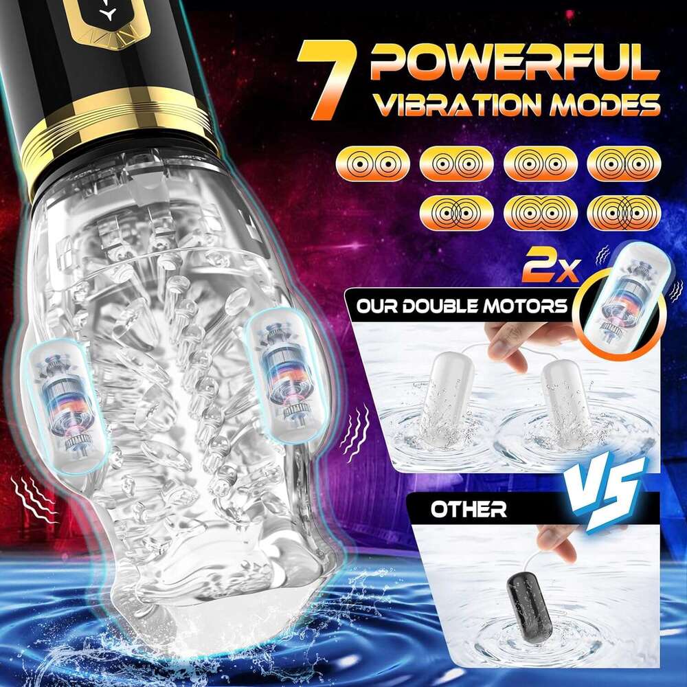 Automatic Blowjob Male Masturbator Vibrating Rotating Thrusting Modes Penis Stimulation Pocket Cup Pussy Vaginas For Men Sex Toy